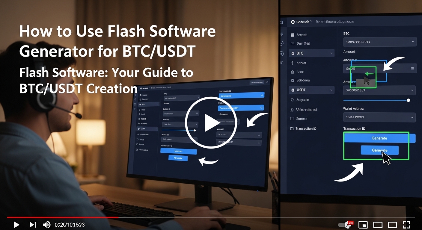 HOW TO CREATE FLASH USDT, FEATURES OF OUR FLASH COIN (BTC&USDT) 